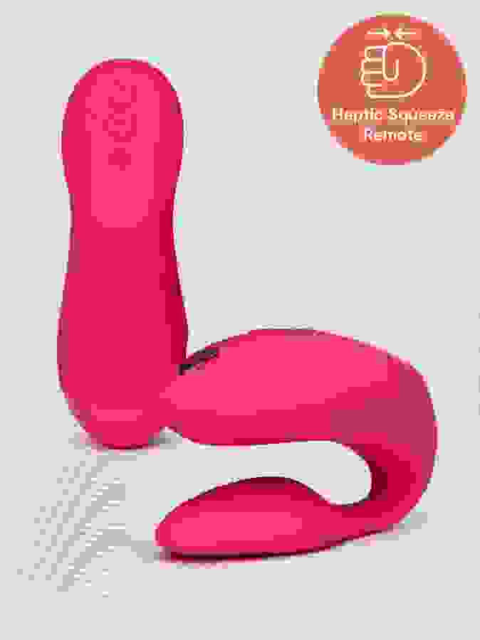 We-Vibe Chorus Pro Electric Pink App and Remote Controlled Couple's Vibrator, Pink, hi-res